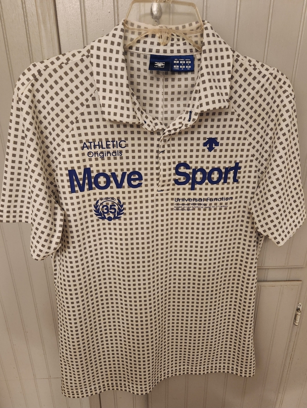Men's Descenti Golf Polo Size Medium
